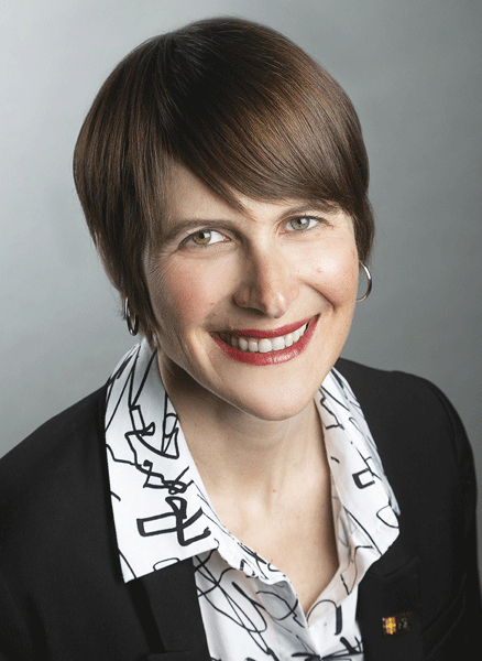 Geneviève Roberge, sentinelle au Centre d'aide de l'Université Laval